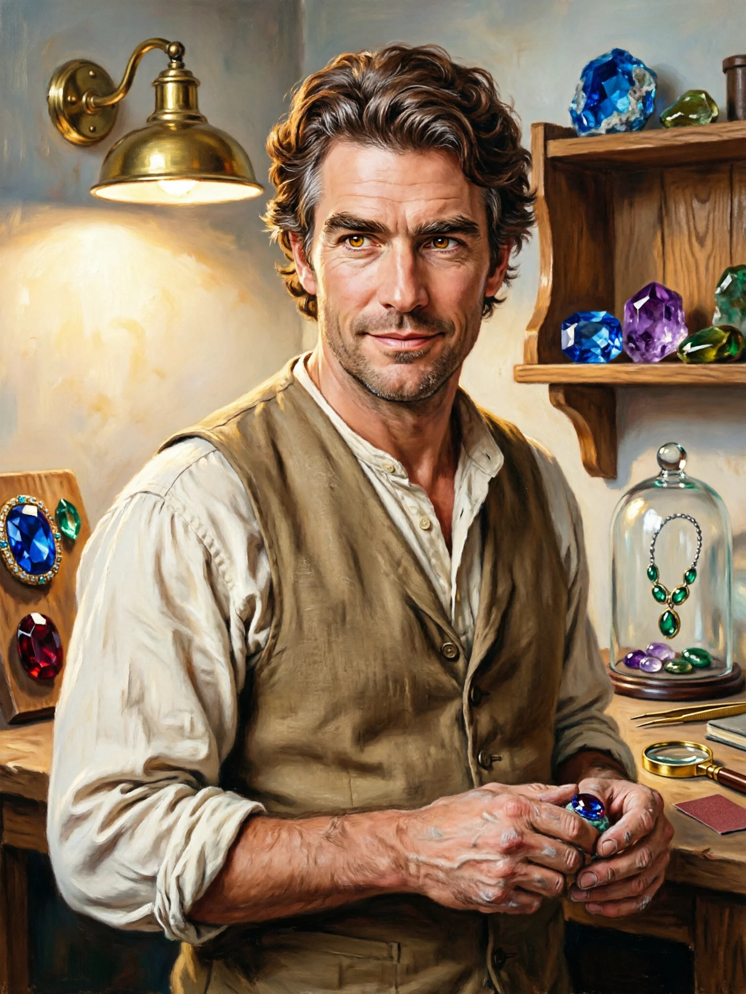 Arthur Simon Napier portrait